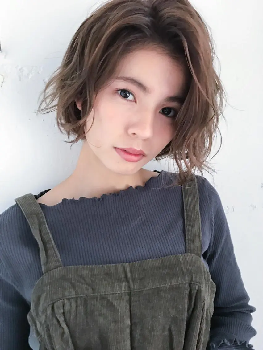 ショート 初めてでも失敗しない 透明感カラー Miiのヘアスタイル
