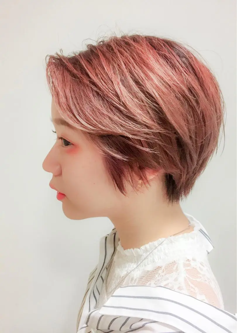 ショート カラー 美艶ボブ イシイのヘアスタイル