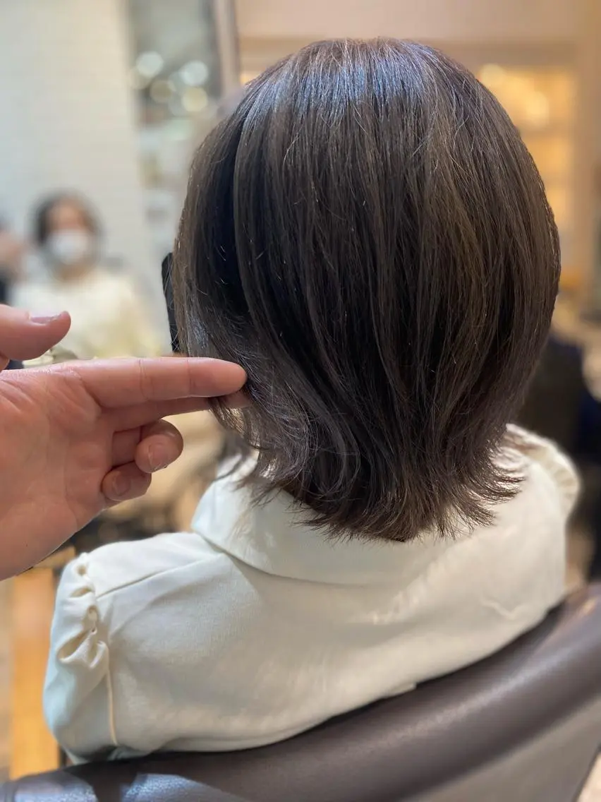 ショート カラー ヘアカラー トリートメント ヨシダ フミノリのヘアスタイル