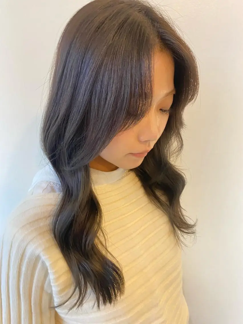ロング 隅野 恭生のヘアスタイル