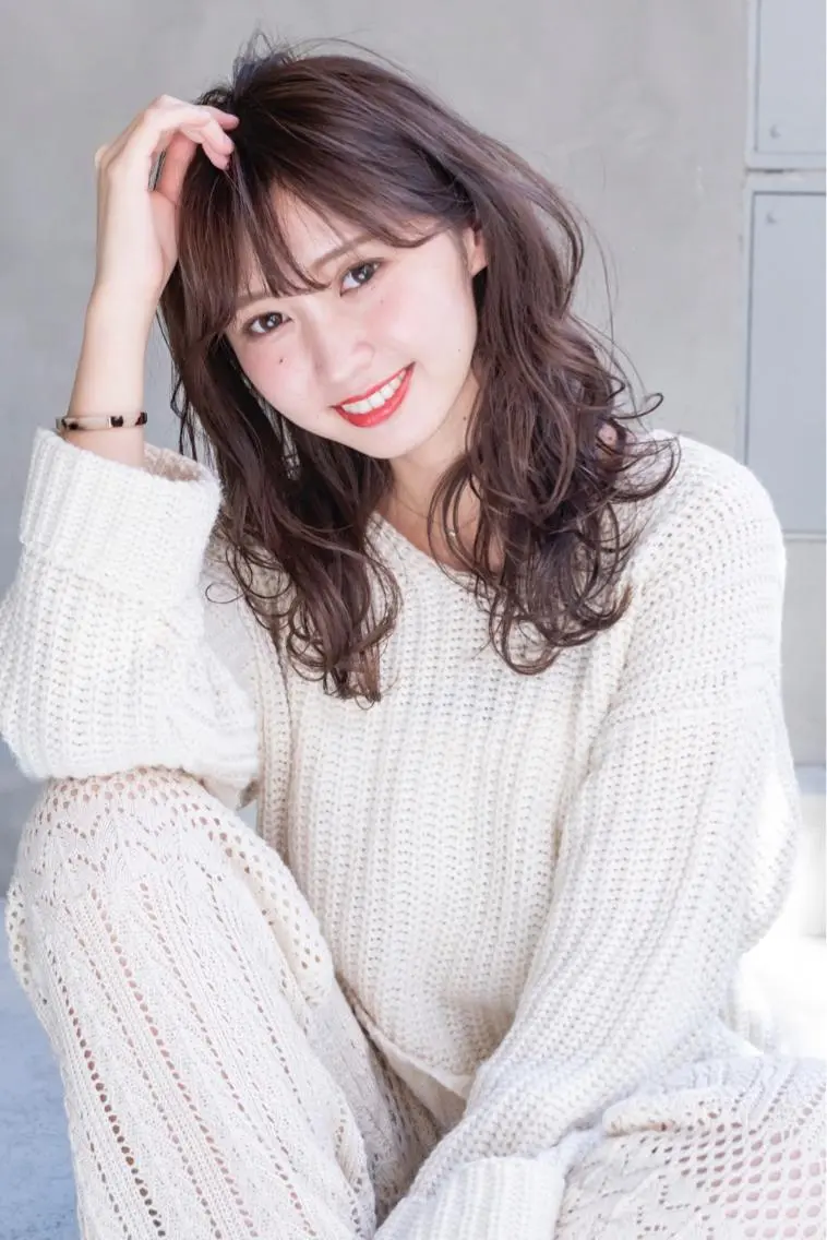 ロング カラー ヘアアレンジ ロング カット ヘアカラー トリートメント 山崎 澪 レイヤーカット/大宮のヘアスタイル