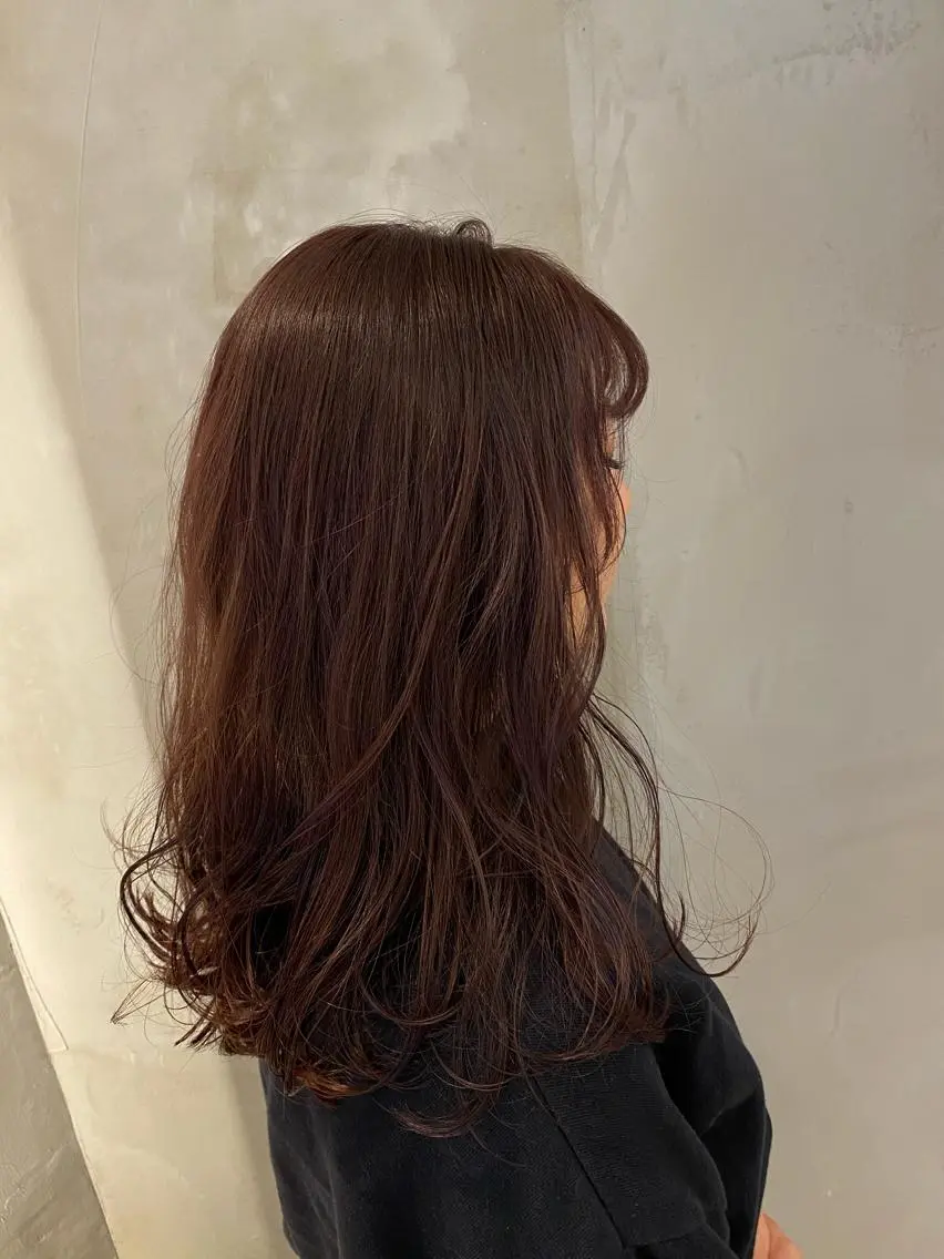 セミロング トリートメント ヘアセット 新宿/顔周りカット +レイヤー=しずく♩のヘアスタイル