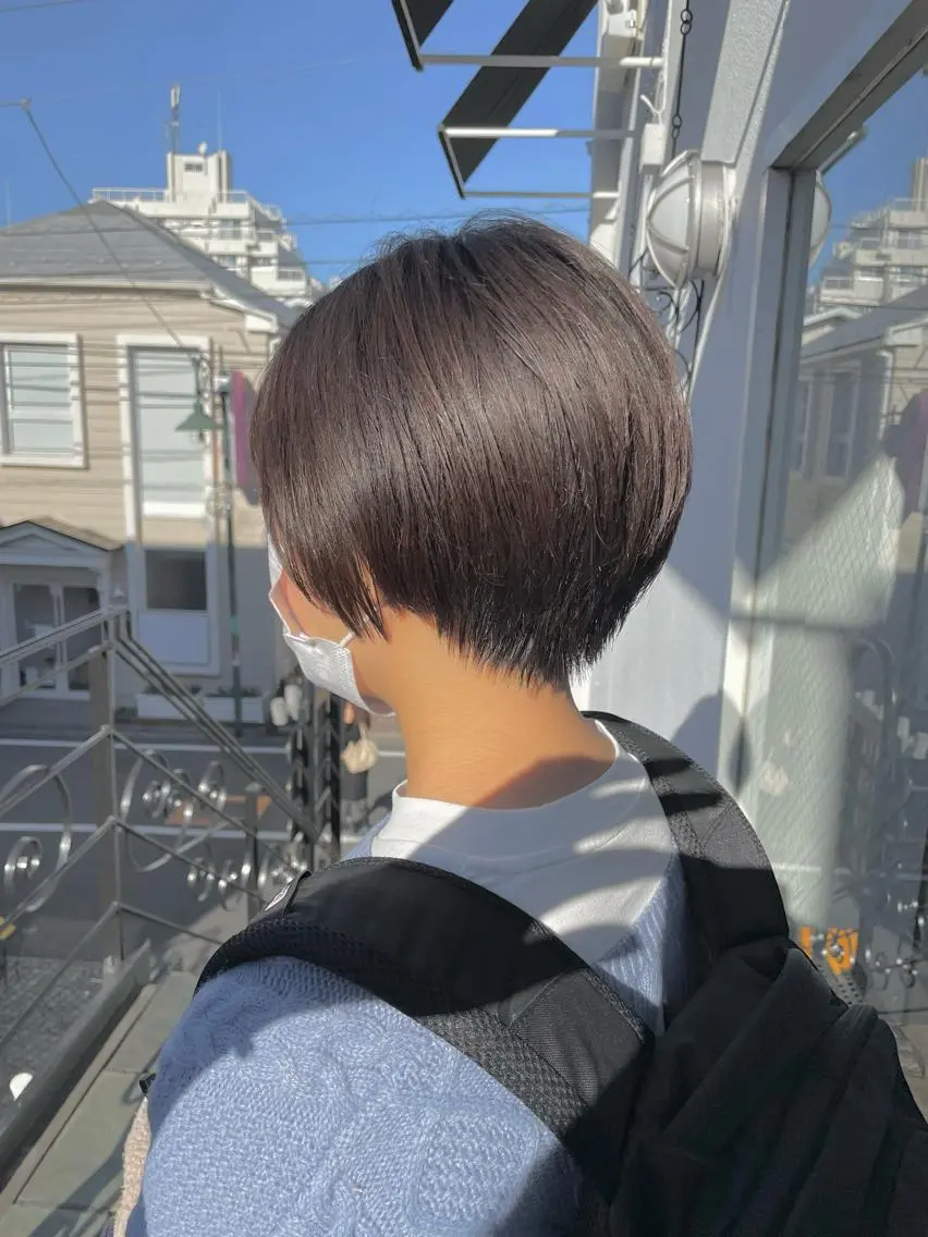 ショート ショートヘア ショート/韓国ヘア Moto✂︎のヘアスタイル
