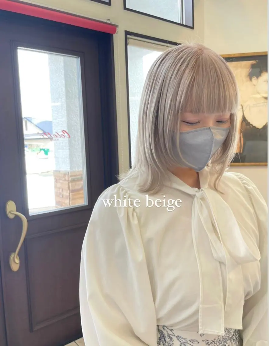 ミディアム カラー ヘアカラー トリートメント コレットヘアー 田中アヤノのヘアスタイル