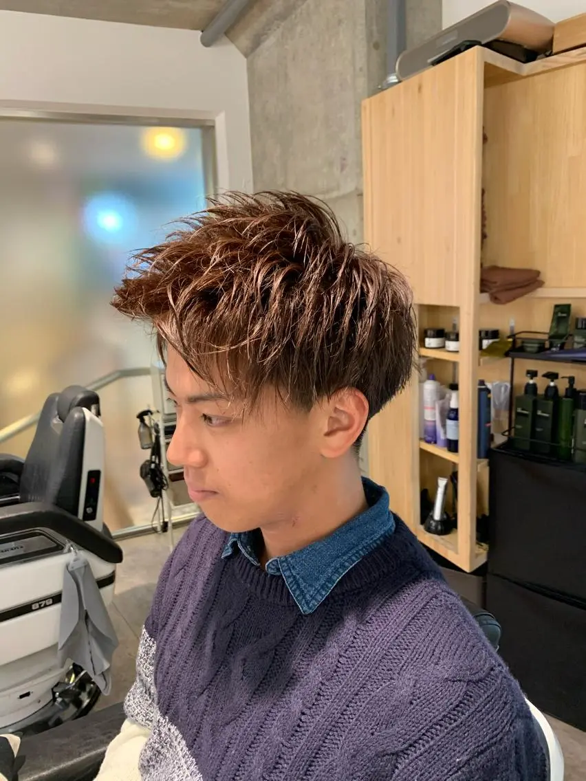 ショート メンズ 【川西能勢口駅1分】 木村　翔乃佑のヘアスタイル