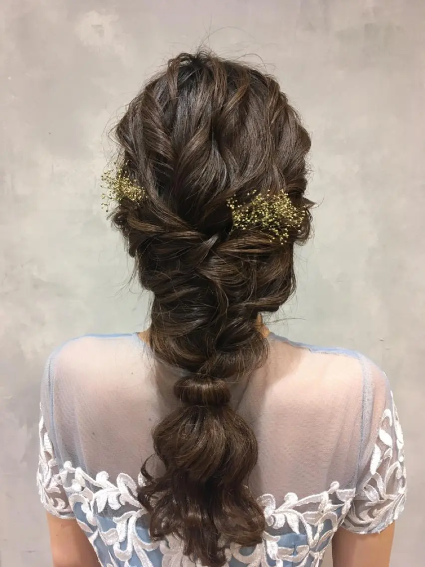 ロング ヘアアレンジ 伊藤 いほみのマツエク・マツパデザイン