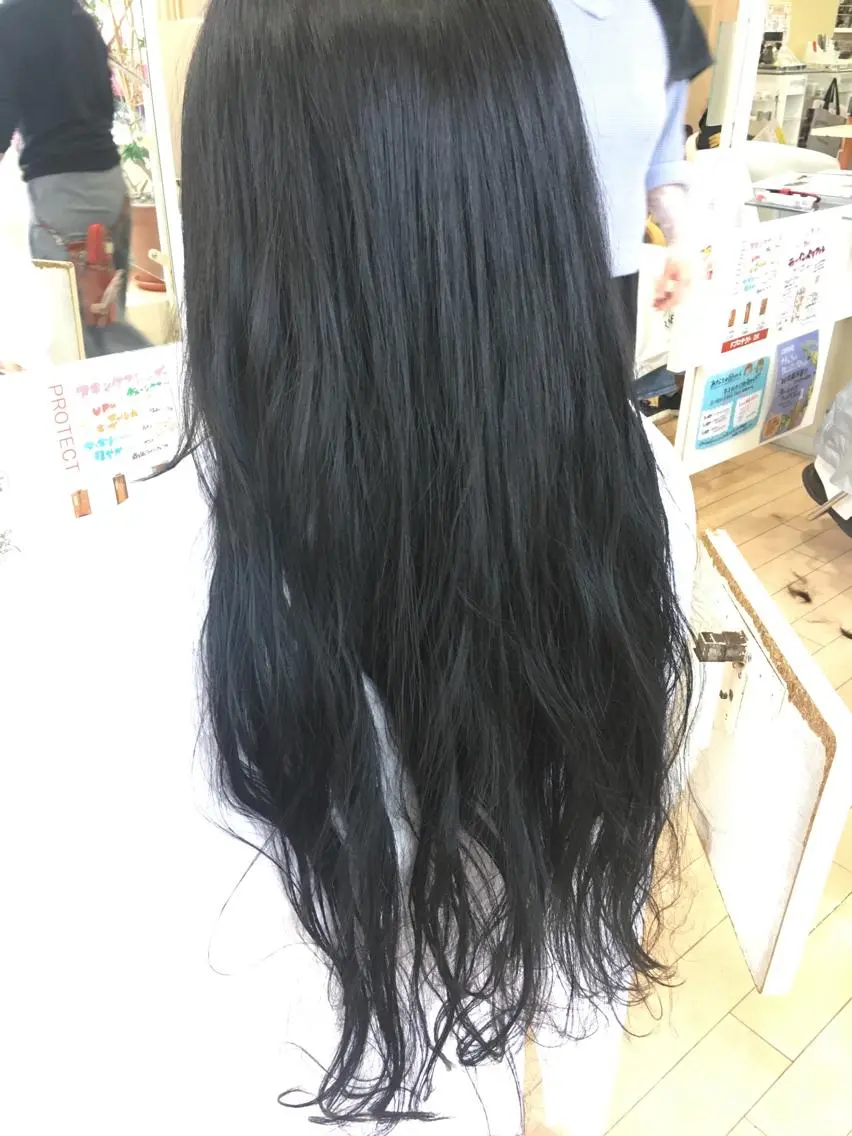 ロング パーマ ロング デジタルパーマ カット パーマ 斎藤 舞香のマツエク・マツパデザイン