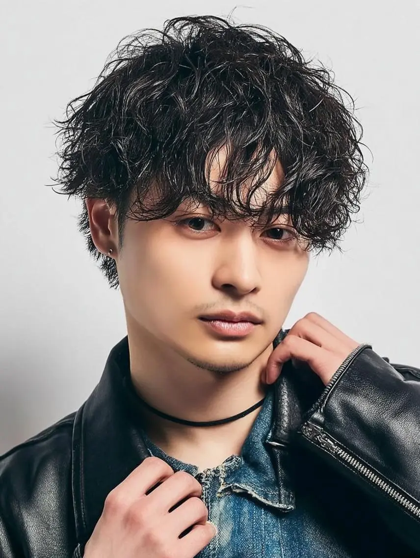 メンズ カット パーマ 圧倒的カラー技術 /reitのヘアスタイル