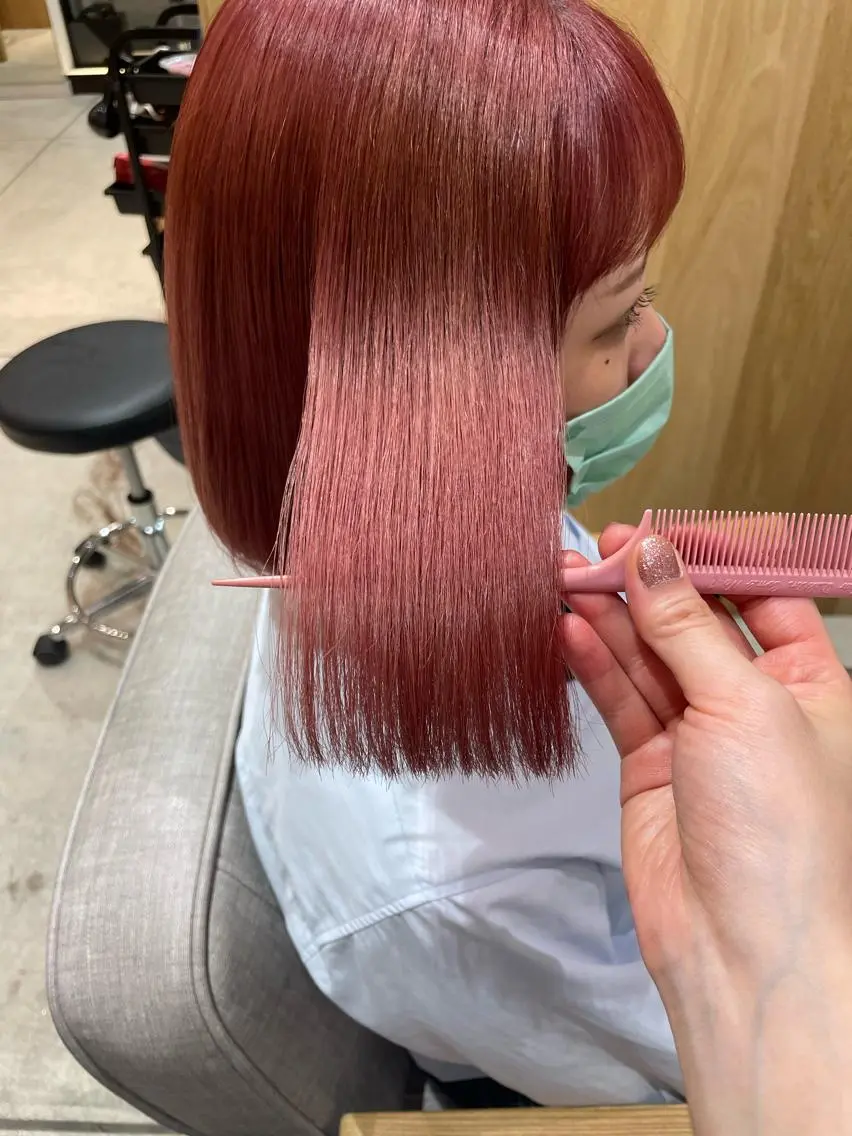 ミディアム minatsu 東京の技術を京都でのヘアスタイル