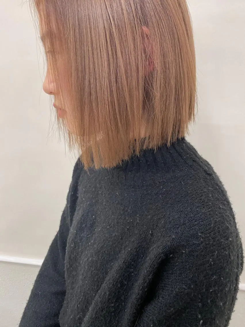 ショート カラー カット ヘアカラー トリートメント レイヤーウルフ エクステ磯部のヘアスタイル