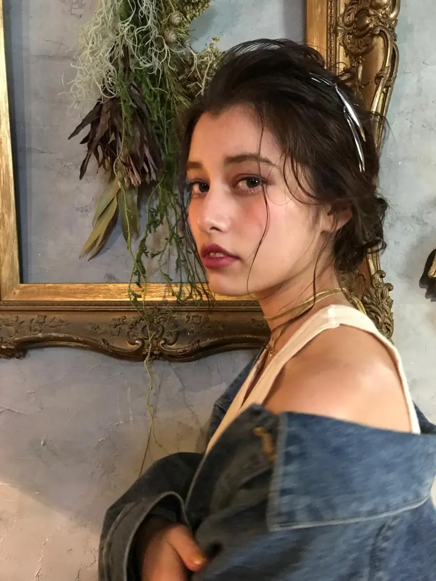 ミディアム ボブ♡柔らかいカラー 實松栞理のヘアスタイル