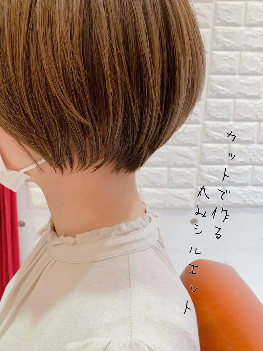 ショート カラー 大人女性ショート専門 tomodaのヘアスタイル