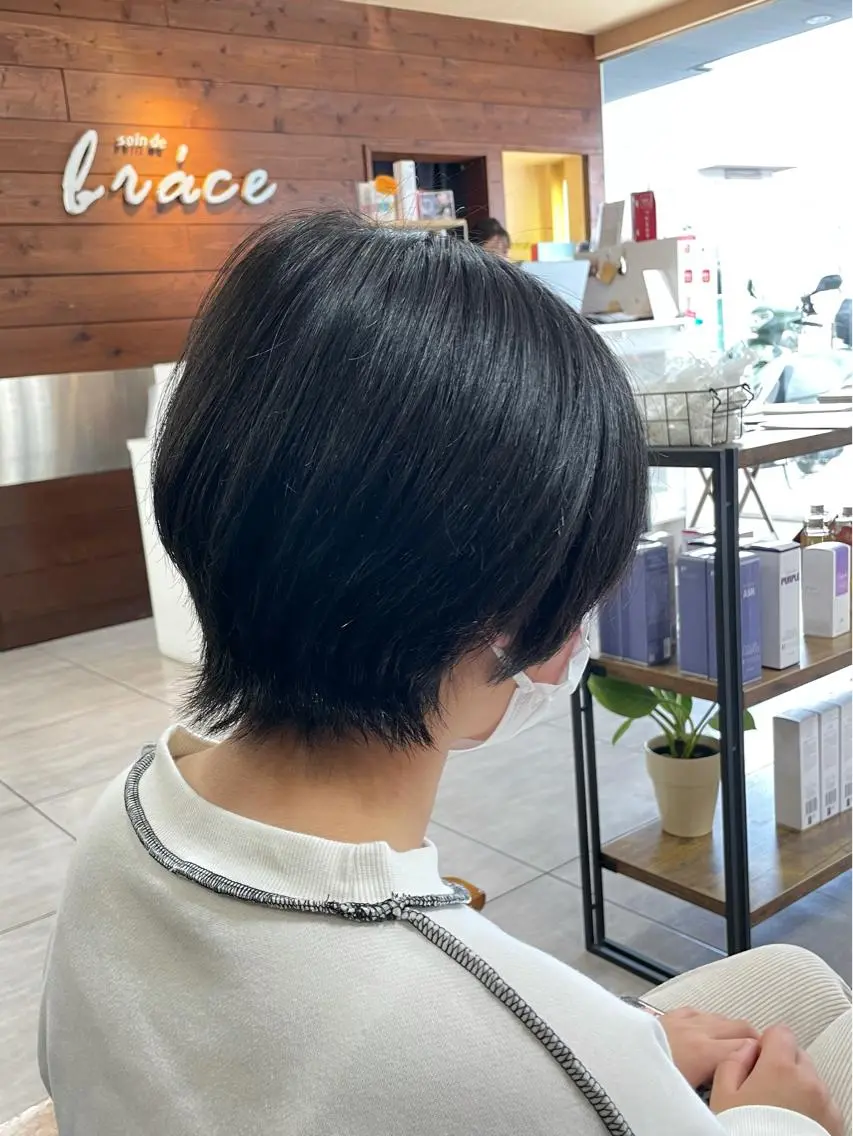 ショート カラー ウルフカット カット ヘアカラー トリートメント 似合わせ/前髪カット /店長 村上直也のヘアスタイル