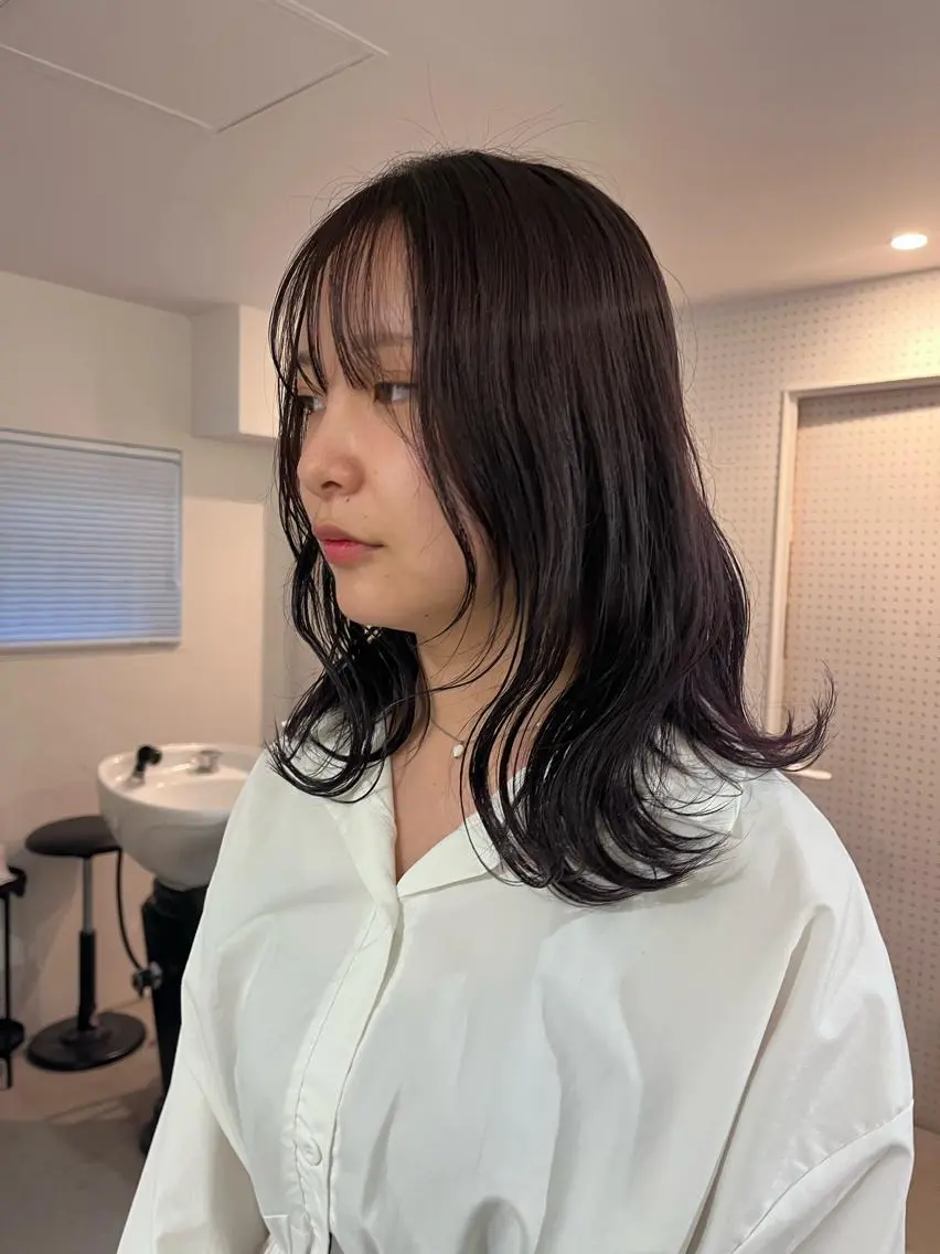 ミディアム カラー カット ヘアカラー メンズショート 店長　清原佑太のヘアスタイル