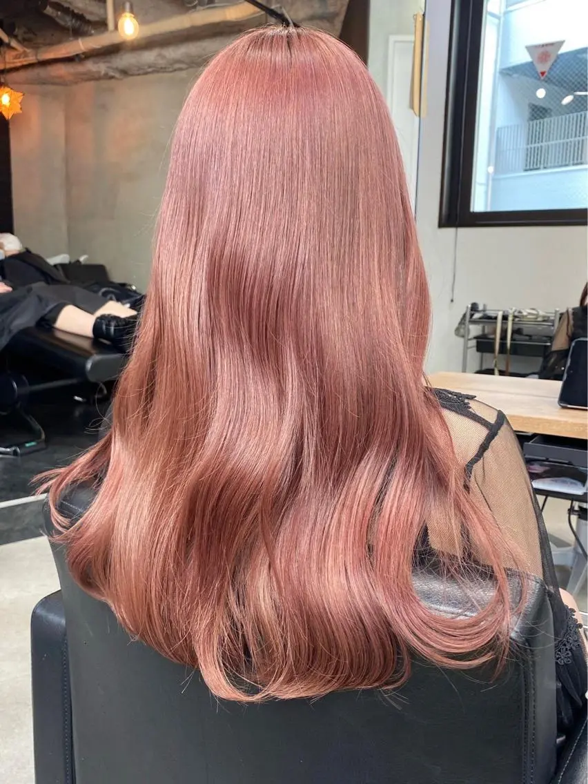 ロング 🧸艶々韓国ヘア 🧁mizunaのヘアスタイル