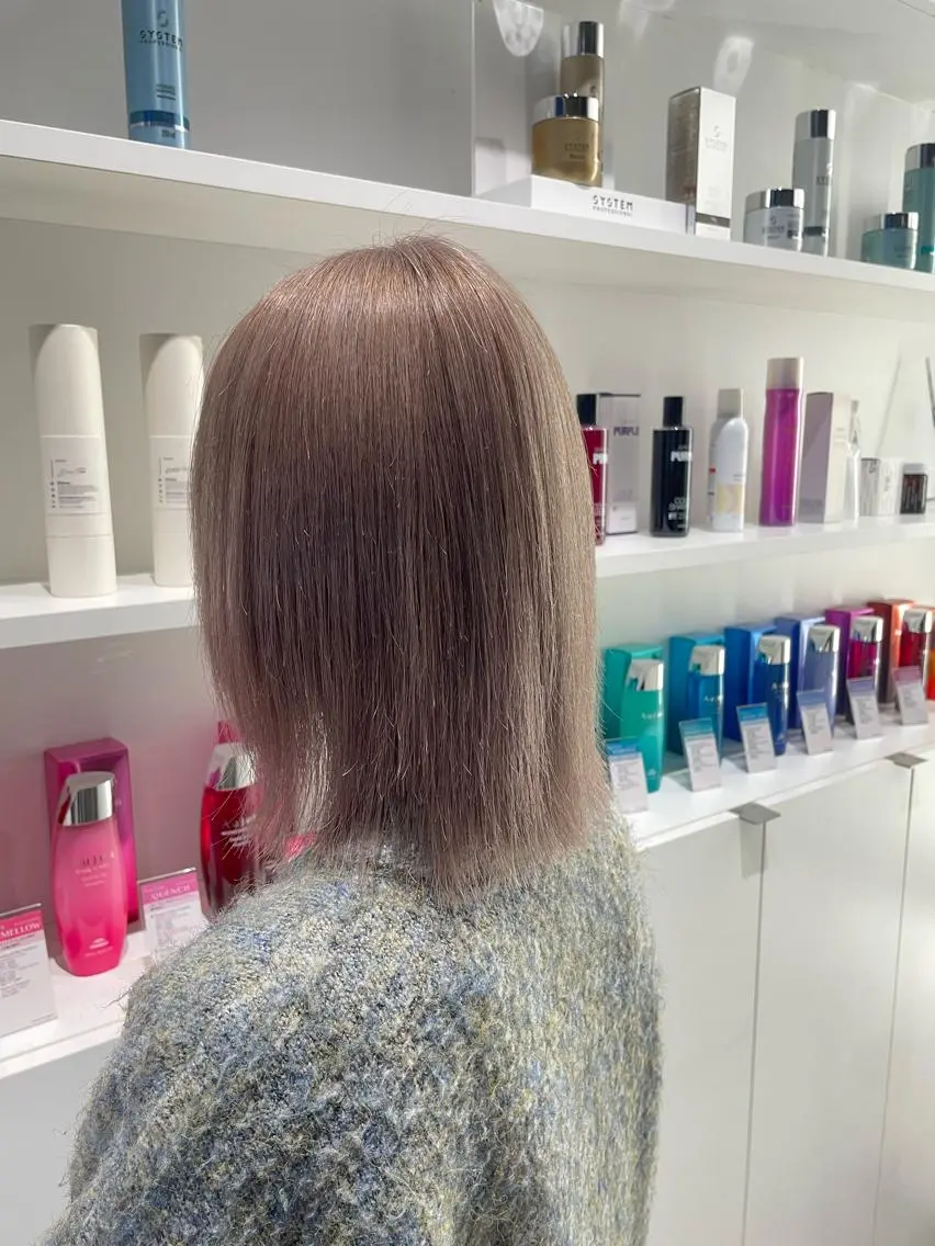 ショート カラー カット ヘアカラー トリートメント ☀️海外レイヤー 🇺🇸/ヒナコのヘアスタイル
