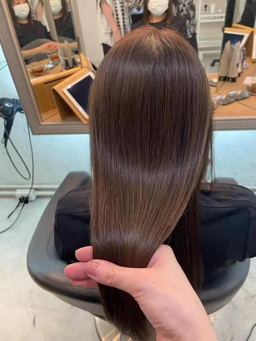 ミディアム porto みなみのヘアスタイル