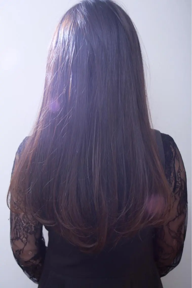 ロング 伊藤 裕貴のヘアスタイル