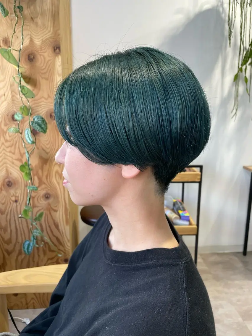 ショート カット ヘアカラー トリートメント AMANE🌼 ハヤシサオリのヘアスタイル