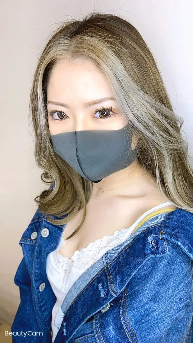 ミディアム カラー メンズパーマ /栄/伊藤りんなのヘアスタイル