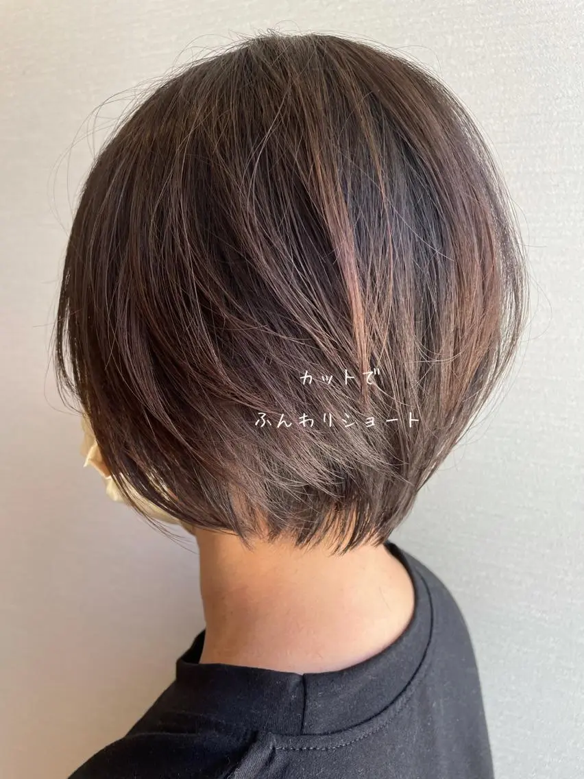 ショート カラー NOPPO 和泉市 美容室/奥村 飛鳥のヘアスタイル