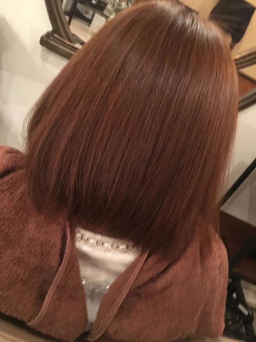 ミディアム カット 縮毛矯正 TOU/ROU代表 藤浪佑太のヘアスタイル