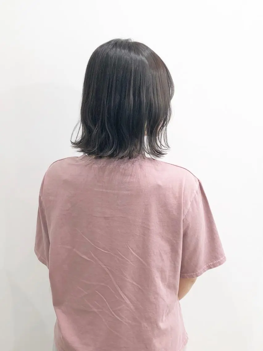 ミディアム カラー 🌙HIZUKI🌙 ハイトーン 艶髪のヘアスタイル