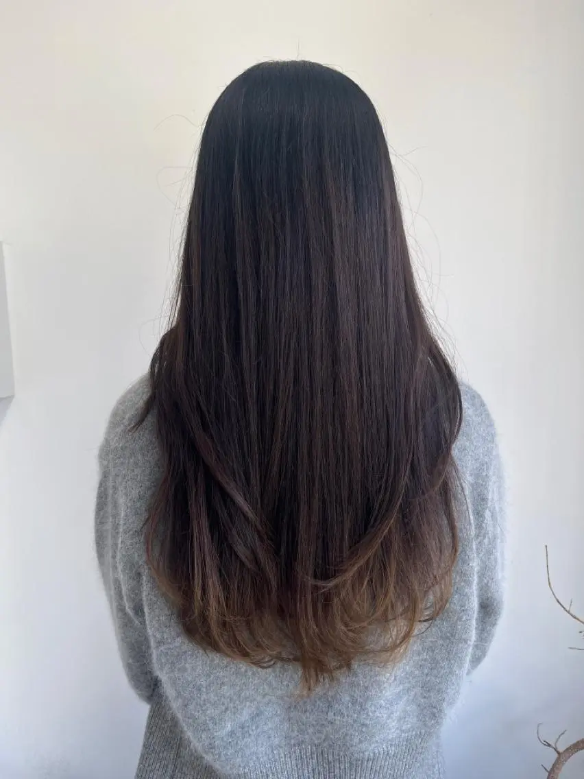 ロング 韓国好き🇰🇷 美容師MIKUのヘアスタイル