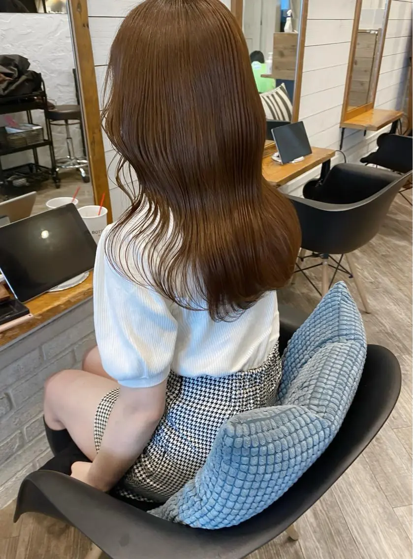 ロング カラー ブラウンカラー 🌟アレンジが似合う カラー🌟Rumiのヘアスタイル