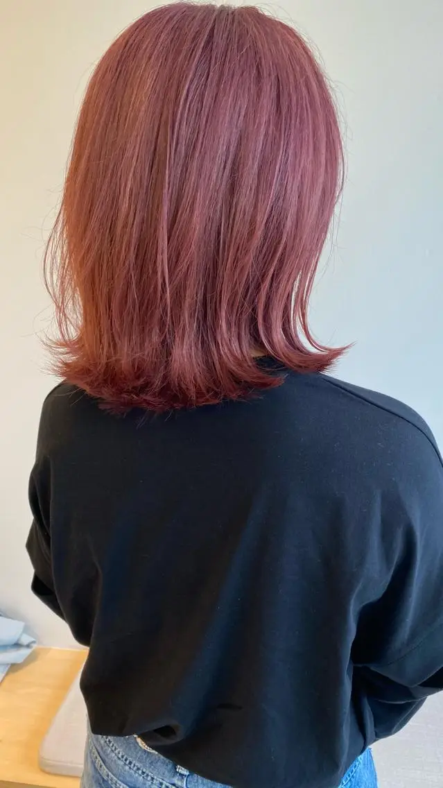 ミディアム ヘアカラー トリートメント 樋口 雄稀のヘアスタイル