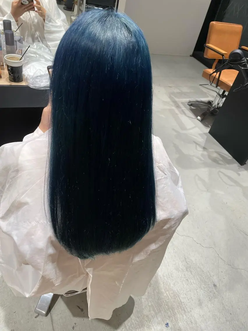ロング カラー ヘアアレンジ メンズ 寺西 恵🪡🤍のヘアスタイル
