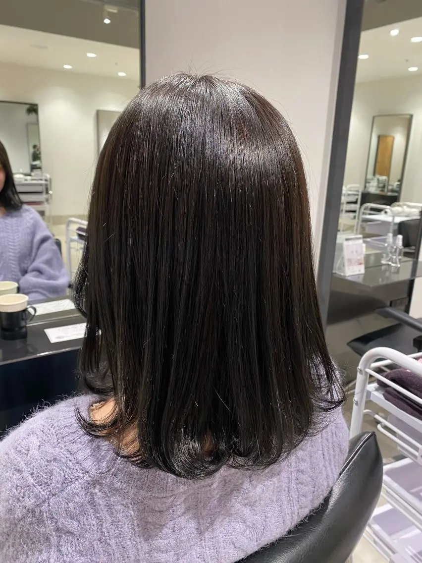 ミディアム モテ艶カラー 🎖さえきはるかのヘアスタイル