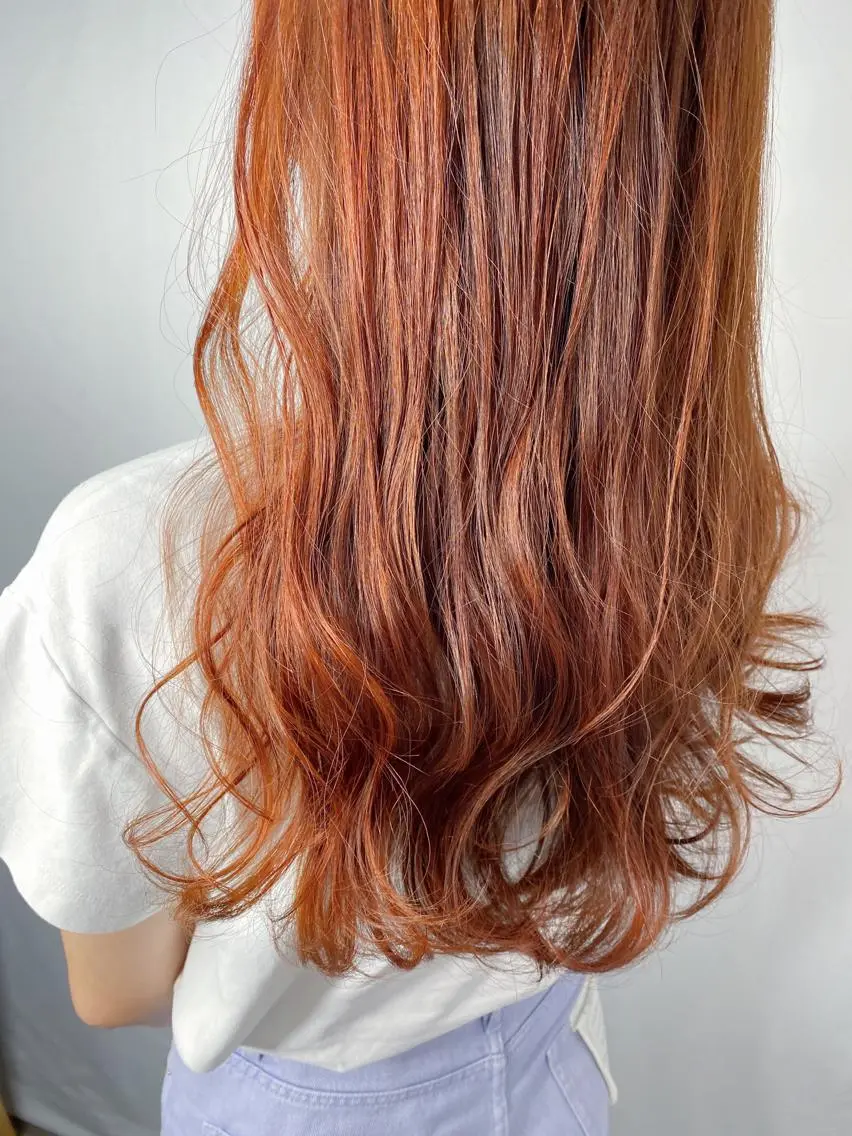 ロング カラー ヘアアレンジ ヘアカラー Hatanaka Airiのヘアスタイル