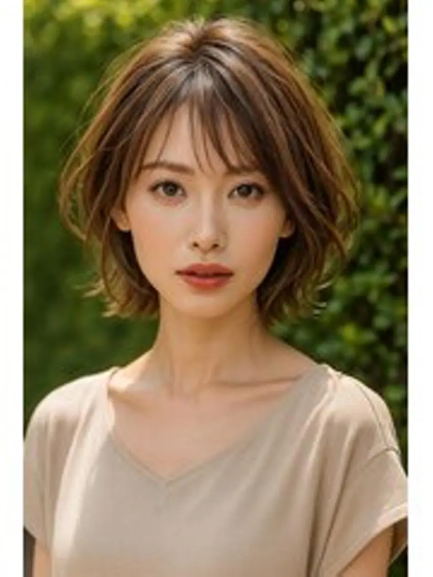 ショート ショートヘア カット 🫧髪質改善 ストレート✨飯塚🫧のヘアスタイル