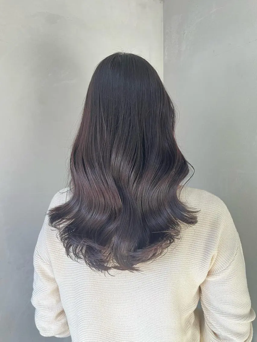 セミロング カラー パーマ ヘアアレンジ メンズ キッズ ネイル マツエク・マツパ ヘアカラー トリートメント 韓国ヘア🫧 KAZUTOのヘアスタイル