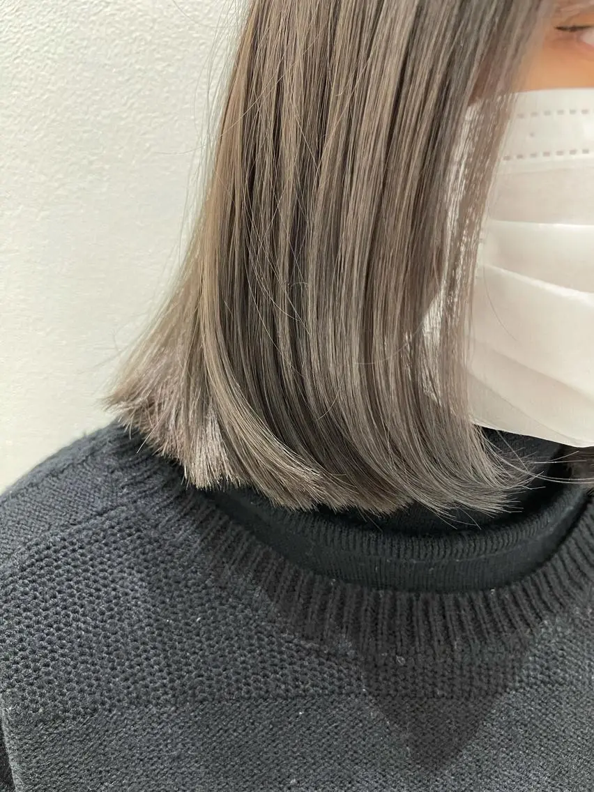 ショート カラー ダブルカラー グレージュ ✨パーソナルカラー✨ 髪質改善 成澤 亨碩のヘアスタイル
