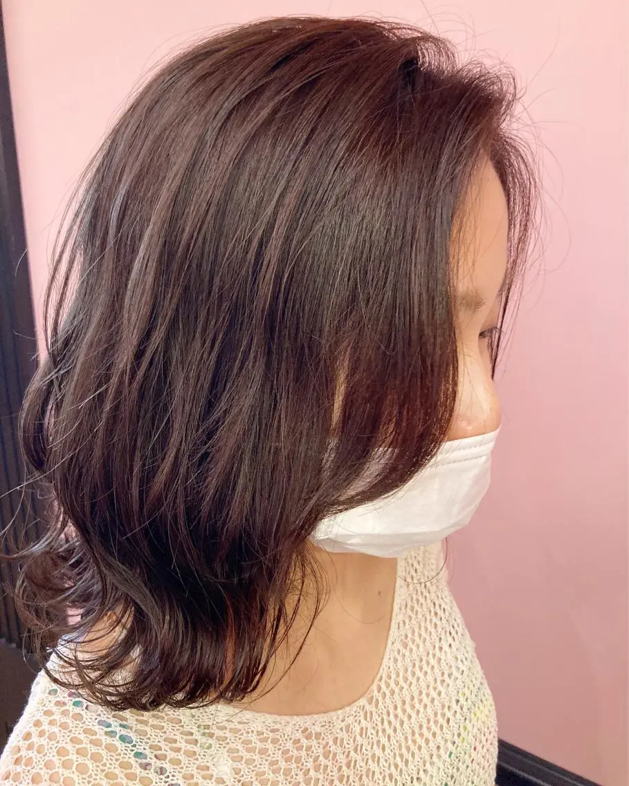 ショート カラー アッシュ ラベンダーカラー ラベンダーアッシュ カット ヘアカラー トリートメント ✨髪質改善縮毛矯正✨ 宇田川修平のヘアスタイル
