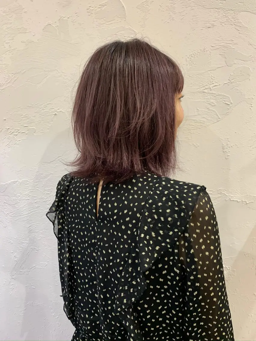 ミディアム HANA by RIZのヘアスタイル