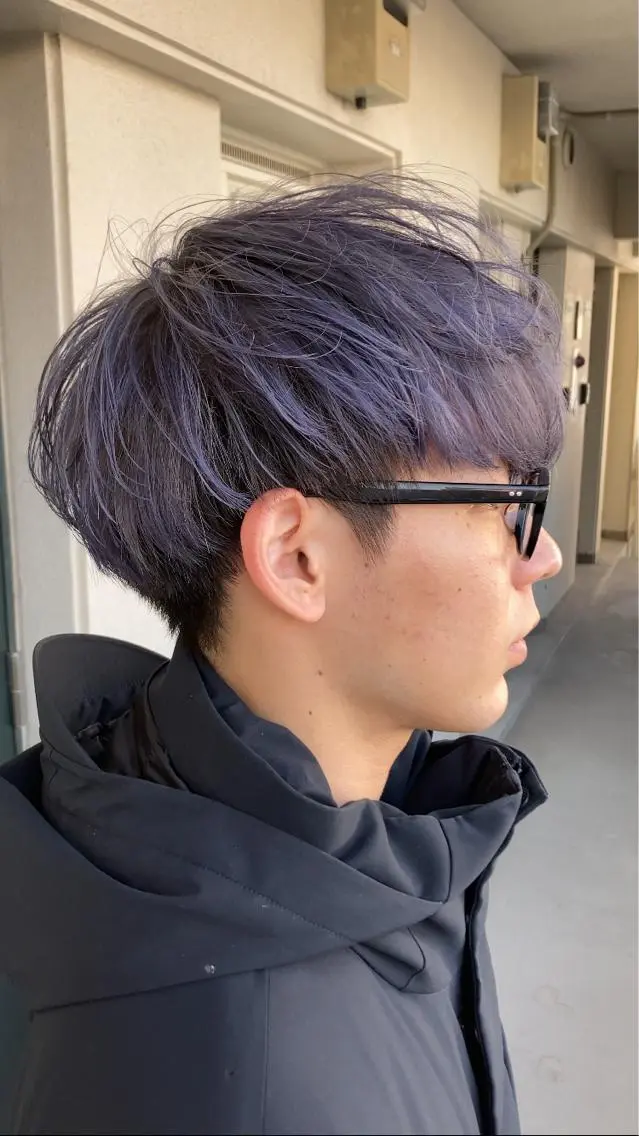 カラー メンズ ヘアカラー 完全個室マンツーマン メンズサロン草野貴樹のヘアスタイル