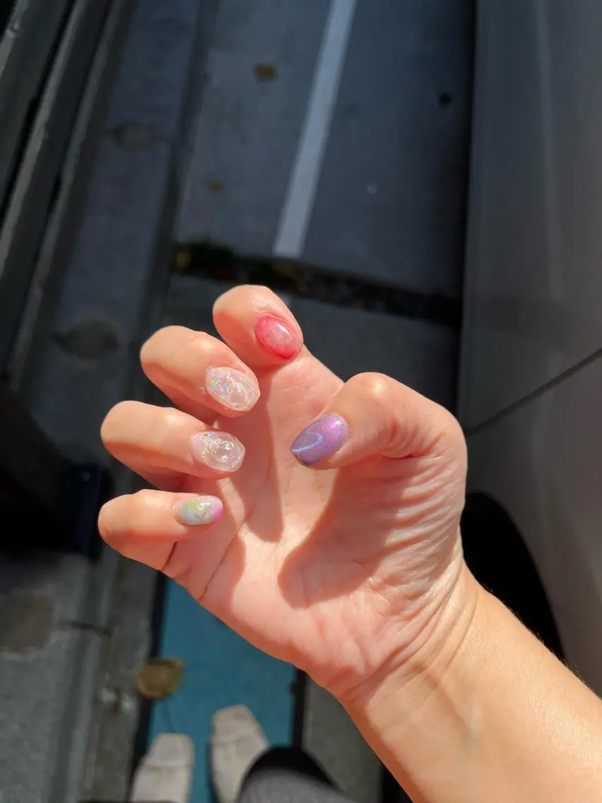 ネイル ハンドネイル Nailsalon E's cafeのネイルデザイン
