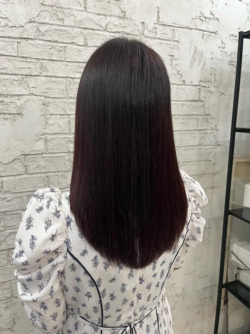 ロング カラー 🪽髪質改善縮毛矯正 🤍MIU🤍のヘアスタイル