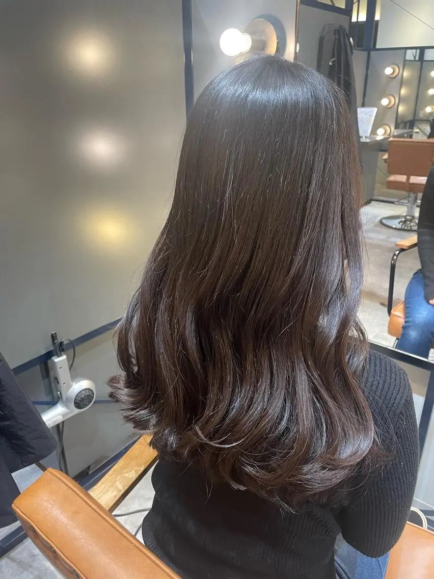 ロング ヘアアレンジ カット 【日韓風、レイヤー】 🤍ひらい なつきのヘアスタイル