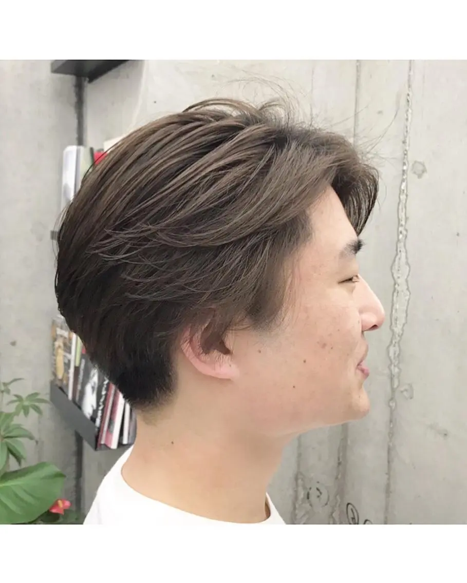 ショート メンズ メンズショート ショートヘア カット ヘアカラー トリートメント ✂︎ウルフ・ショート ✂︎MIKUNIのヘアスタイル