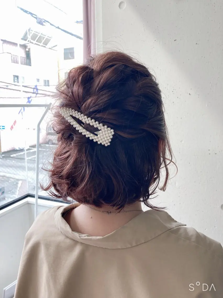 ヘアアレンジ ハーフアップ ヘアセット 🦄💒💓齎藤 七海子🦄💒💓の眉毛・アイブロウイメージ