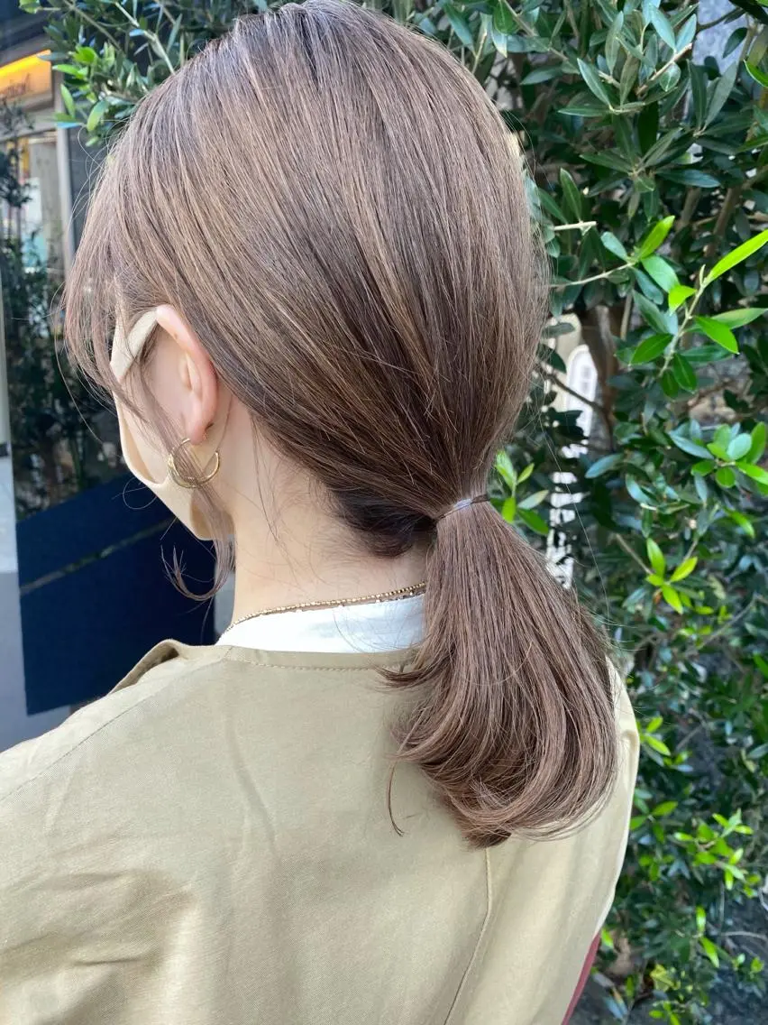 カラー カット ヘアカラー ✴︎まえた さやか✴︎のヘアスタイル