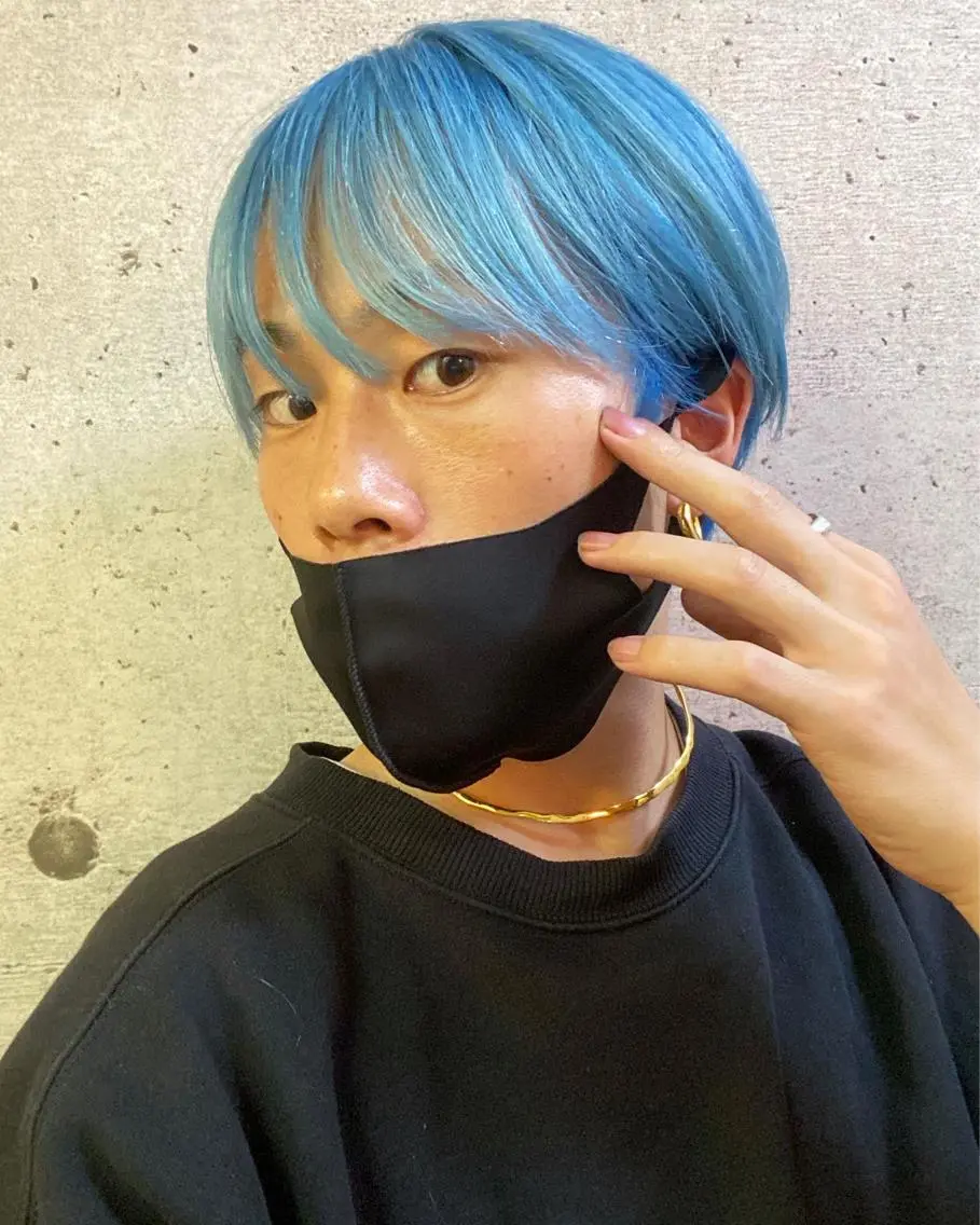 ショート カラー ヘアアレンジ メンズ 【池袋/スパイキー ショート】ⓝⓘⓜⓤのヘアスタイル