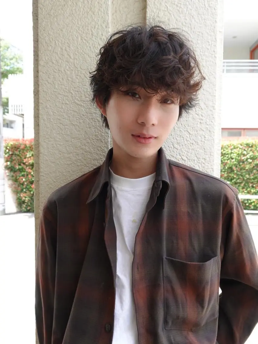 ミディアム カラー パーマ ミディアムパーマ ダブルカラー グラデーションカラー ハイライトカラー イルミナカラー カット ヘアカラー CEINEloq 学芸大学のヘアスタイル