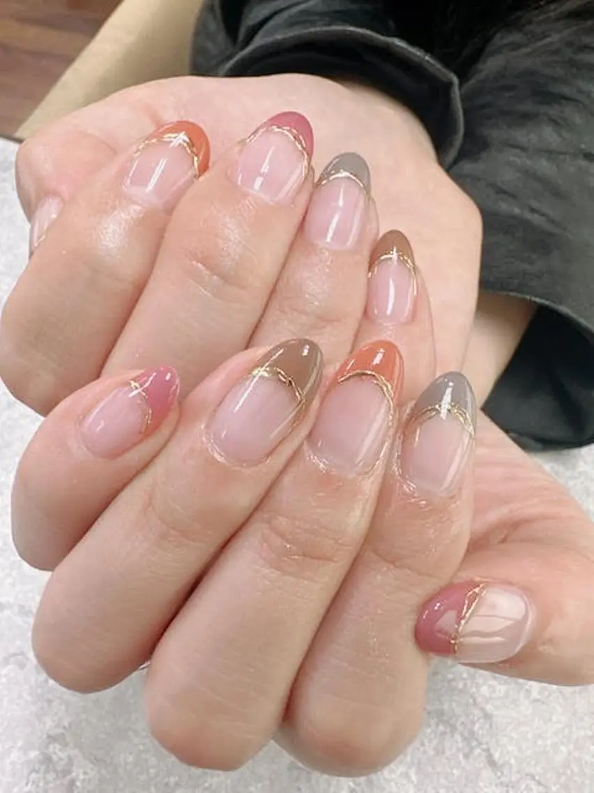 ネイル フットネイル フレンチネイル グラデーション キラキラネイル 韓国ネイル ハンドネイル ハンドケア FASTNAIL PLUS 新宿店のネイルデザイン