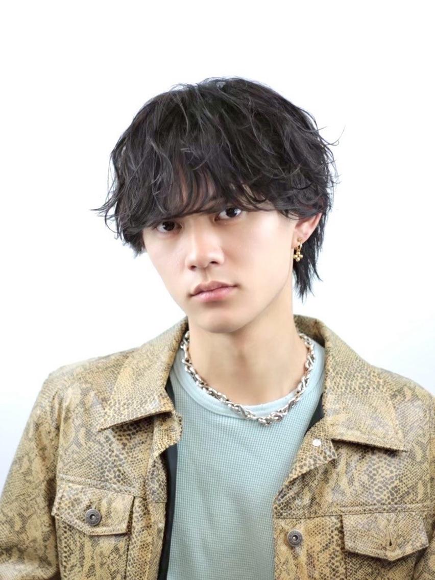 メンズ メンズ／韓国風パーマ 💎⚡️渋谷のヘアスタイル