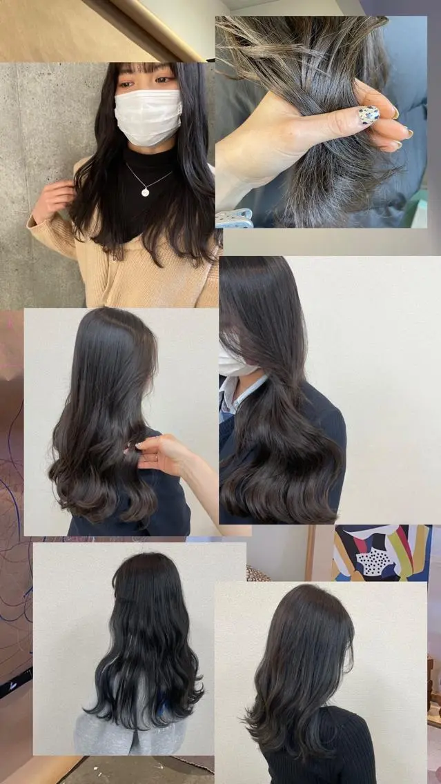 ミディアム もりたみかこ 美容師お休み中のヘアスタイル